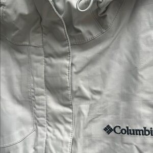 Columbia Light Gray Hooded Jacket